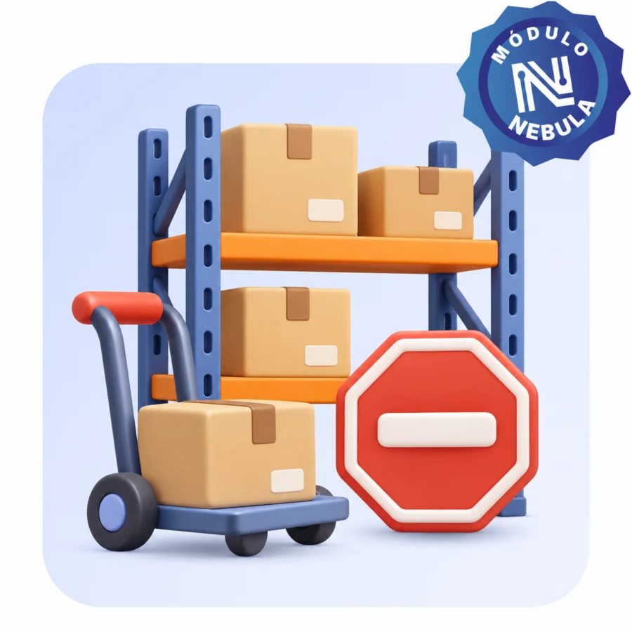 Ilustración del módulo Nébula: Control de stock negativo en transferencias internas de Odoo